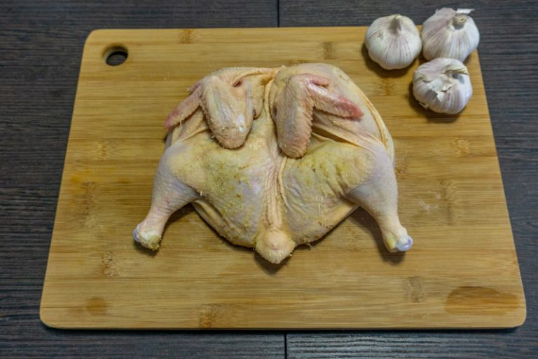 Shkmeruli Recipe Chicken in Garlic Milk Sauce No Frills Kitchen