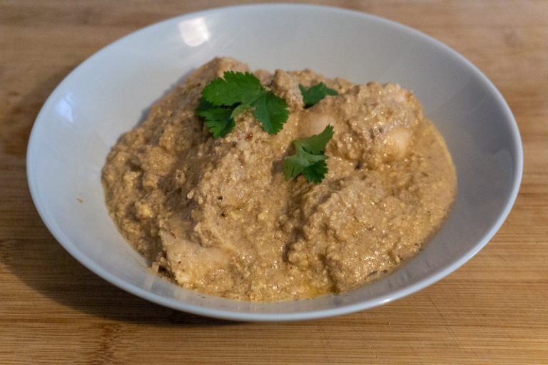 Satsivi Recipe Chicken in Walnut Sauce No Frills Kitchen