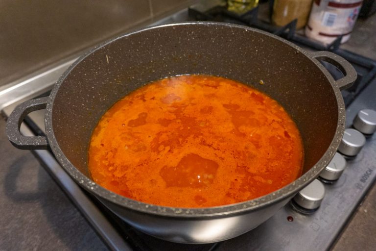 5Ingredient Tomato Soup Without a Blender Recipe No Frills Kitchen