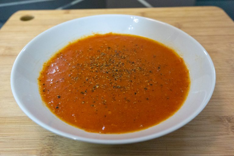 5Ingredient Tomato Soup Without a Blender Recipe No Frills Kitchen