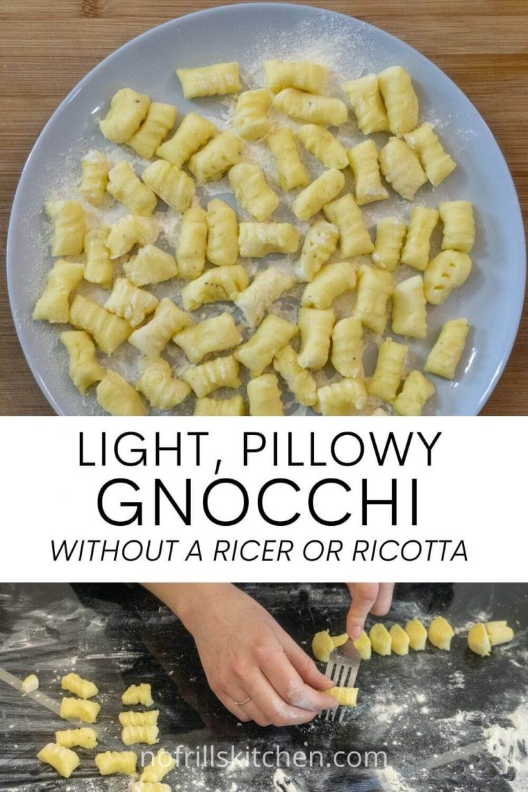 Homemade Gnocchi Without a Ricer Recipe No Frills Kitchen