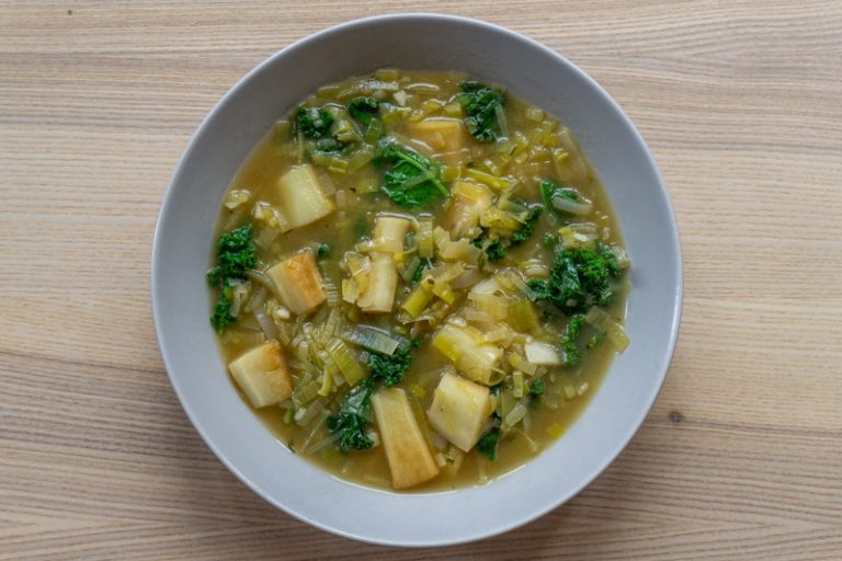 Parsnip & Leek Soup Without Potatoes Recipe No Frills Kitchen