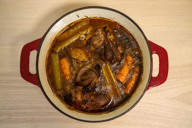 Zesty Braised Lamb Shanks Recipe Without Wine No Frills Kitchen