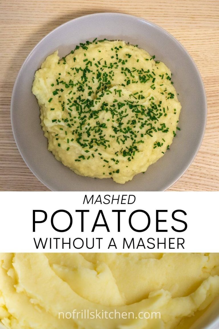 Buttermilk Mashed Potatoes Without a Masher No Frills Kitchen