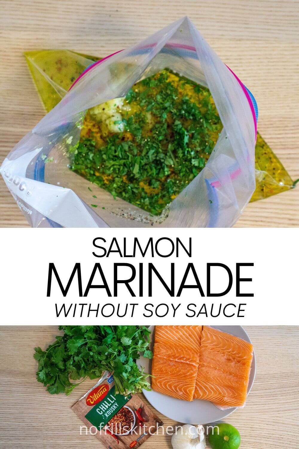 Lime & Cilantro Salmon Marinade Without Soy Sauce Recipe No Frills