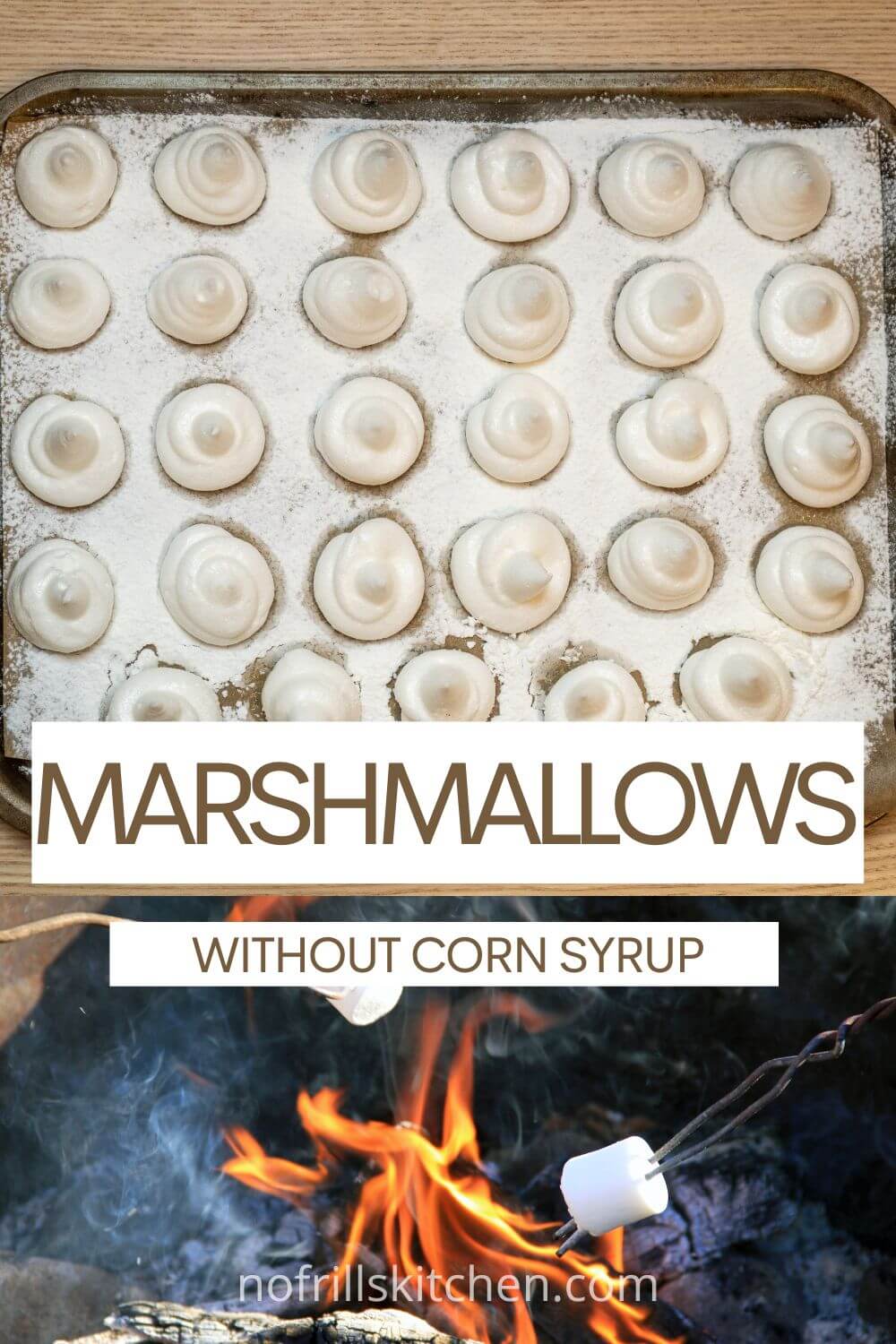 Homemade Marshmallows Without Corn Syrup Recipe No Frills Kitchen