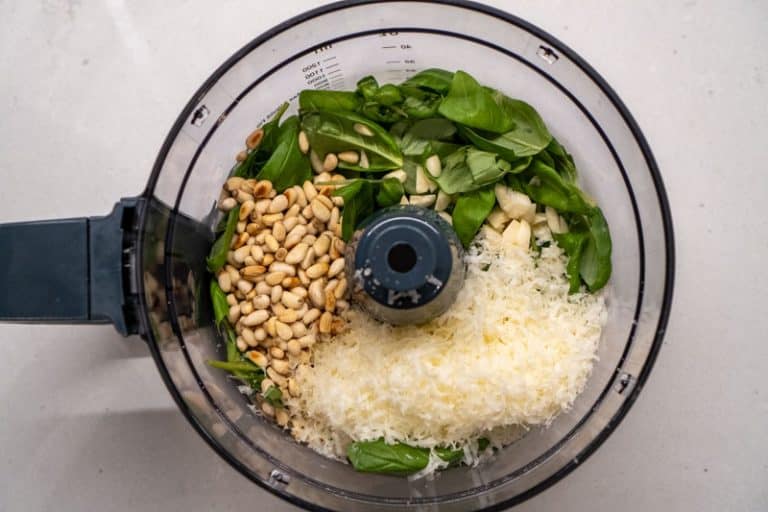 Creamy Pesto Pasta Without Cream Recipe No Frills Kitchen