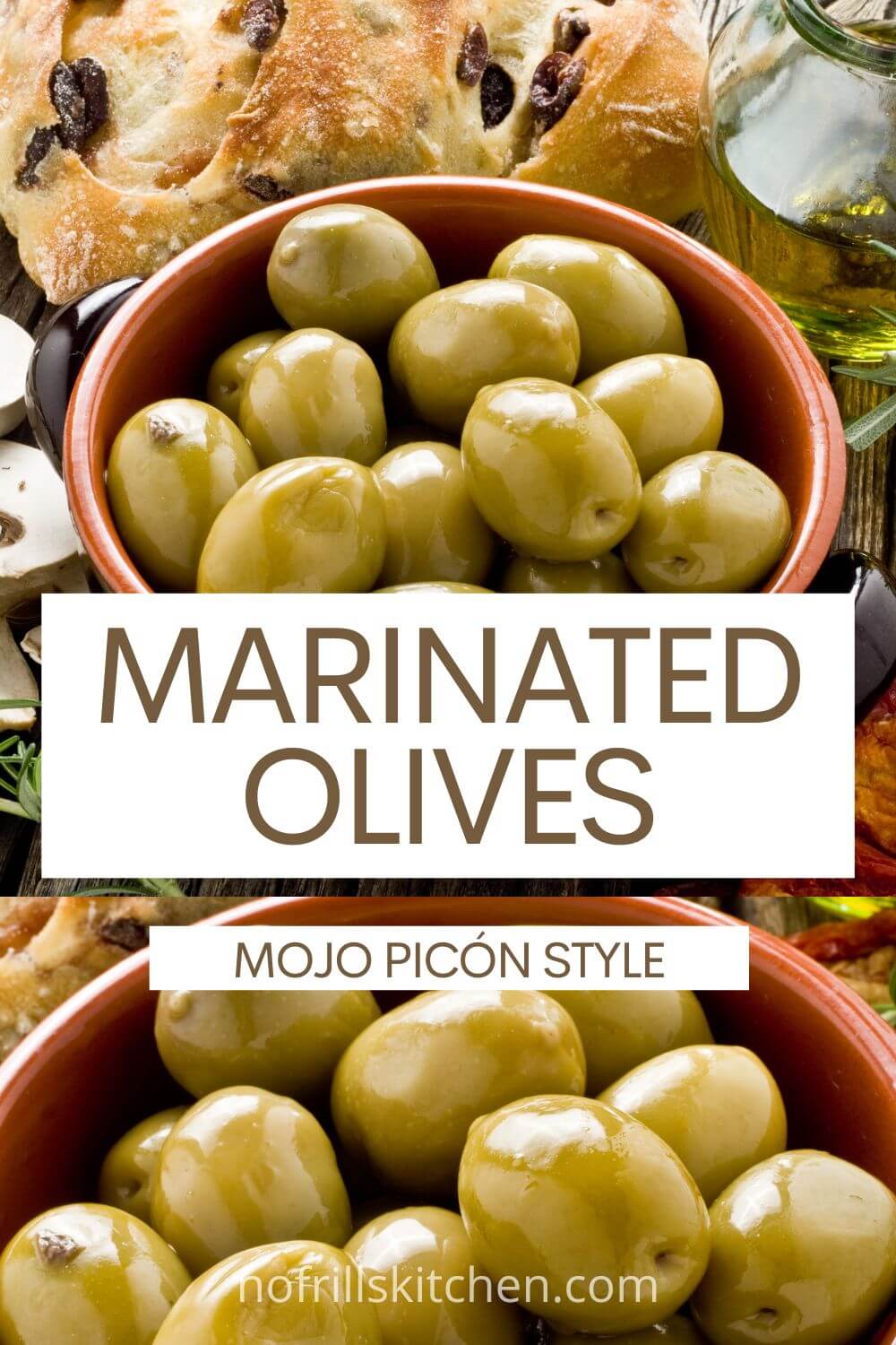 Easy Spanish Marinated Olives Recipe (Mojo Picón) No Frills Kitchen