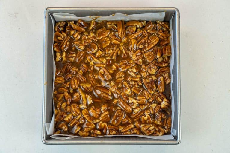Maple Pecan Bars Without Corn Syrup Recipe No Frills Kitchen