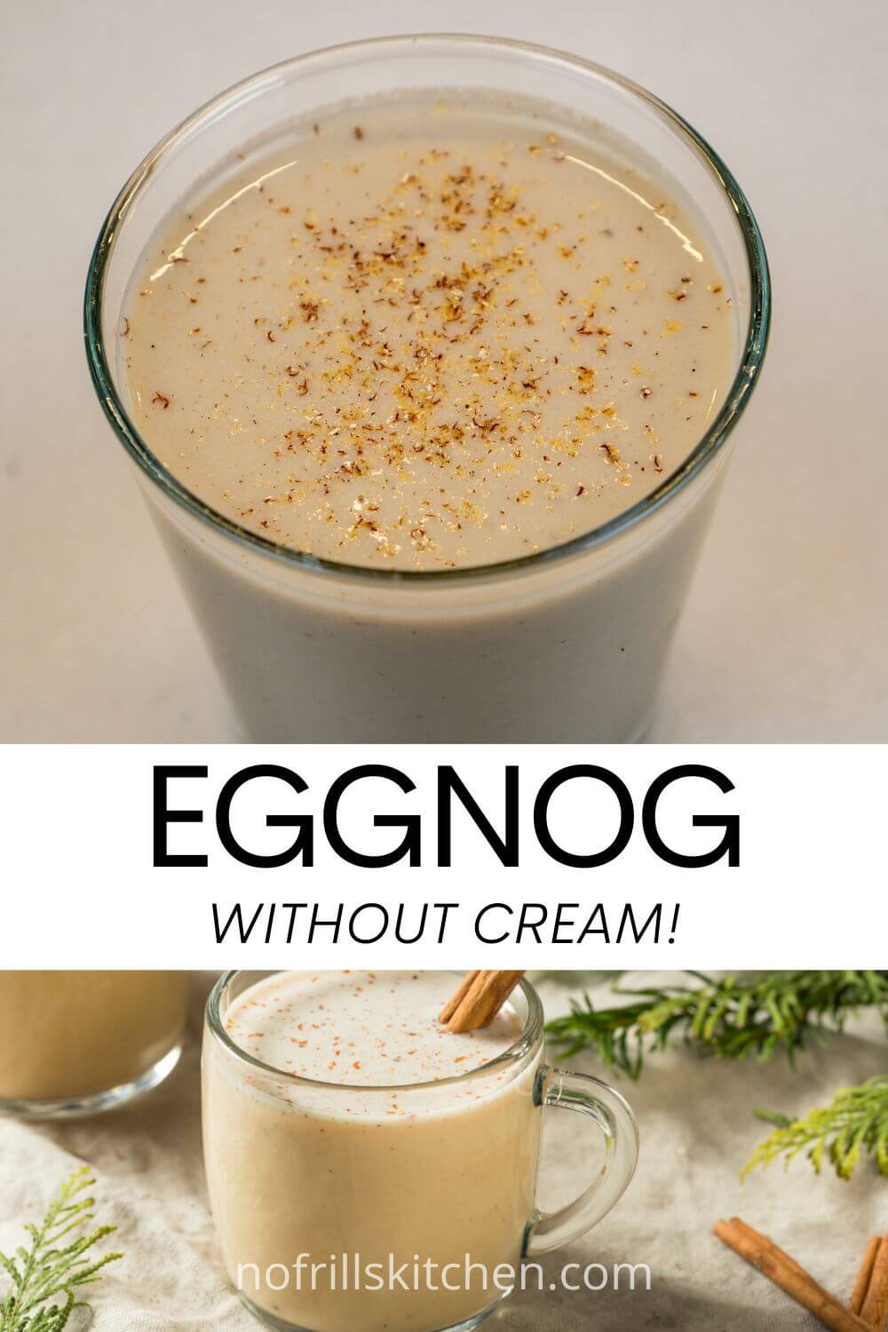 Easy Dairy-Free Eggnog Without Cream Recipe - No Frills Kitchen
