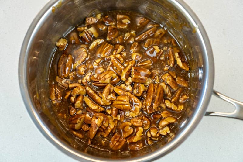 Maple Pecan Bars Without Corn Syrup Recipe No Frills Kitchen