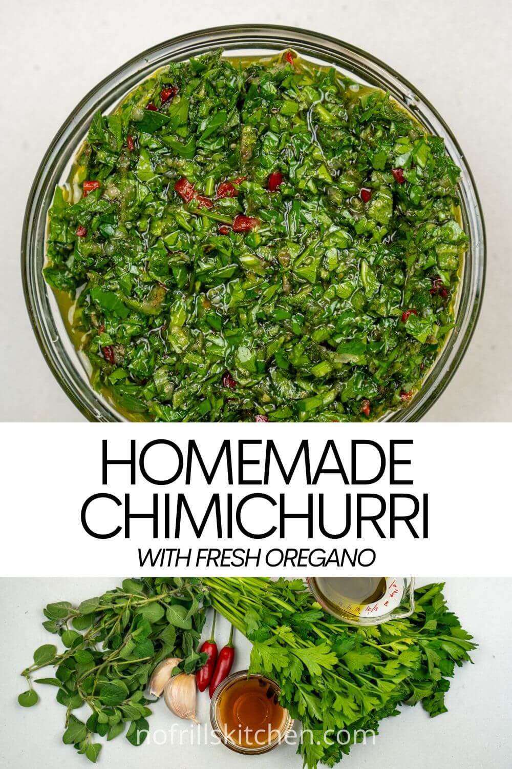 Simple & Quick Chimichurri Sauce Without Cilantro Recipe No Frills
