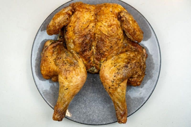 Roasted Chicken with Rosemary & Thyme