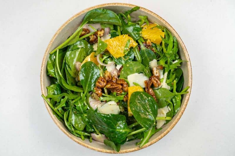 Arugula Spinach Salad