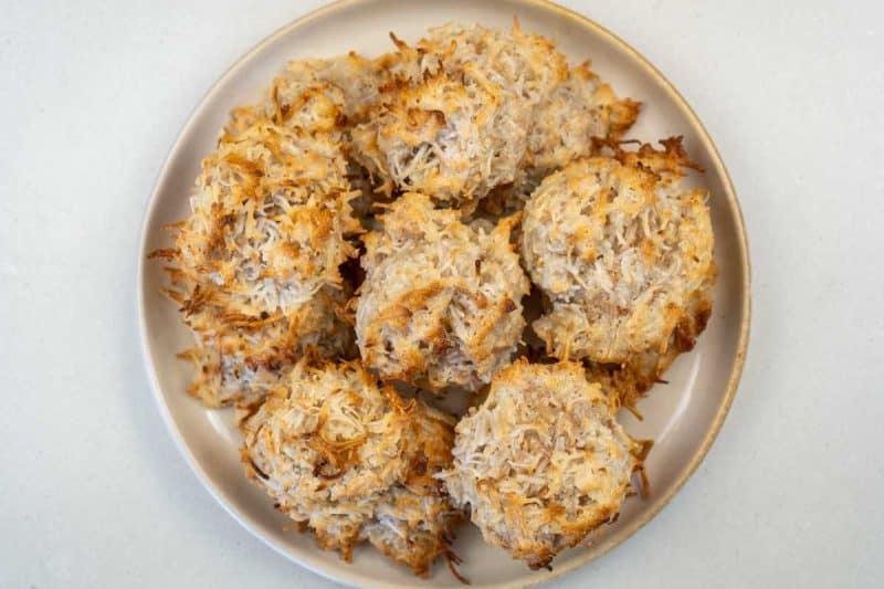 Coconut Macaroons Without Condensed Milk