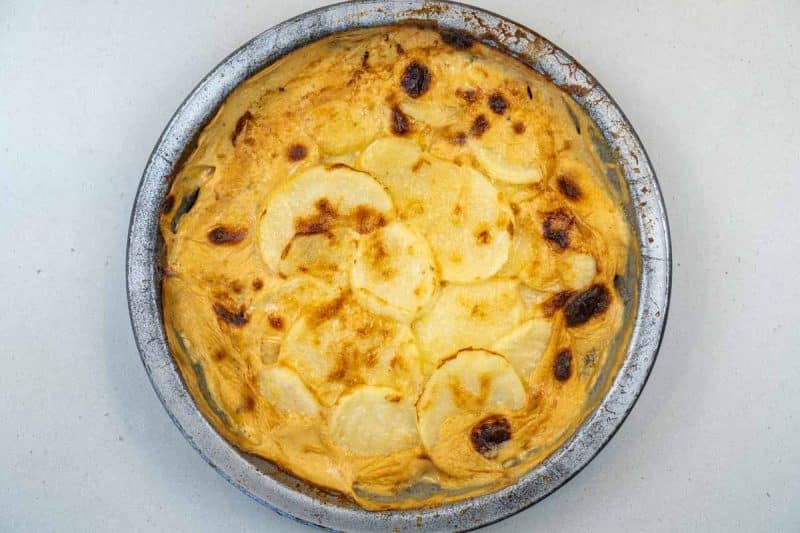 Cheesy Scalloped Potatoes Without Cream