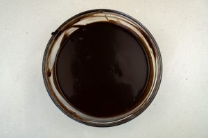 Making the chocolate ganache