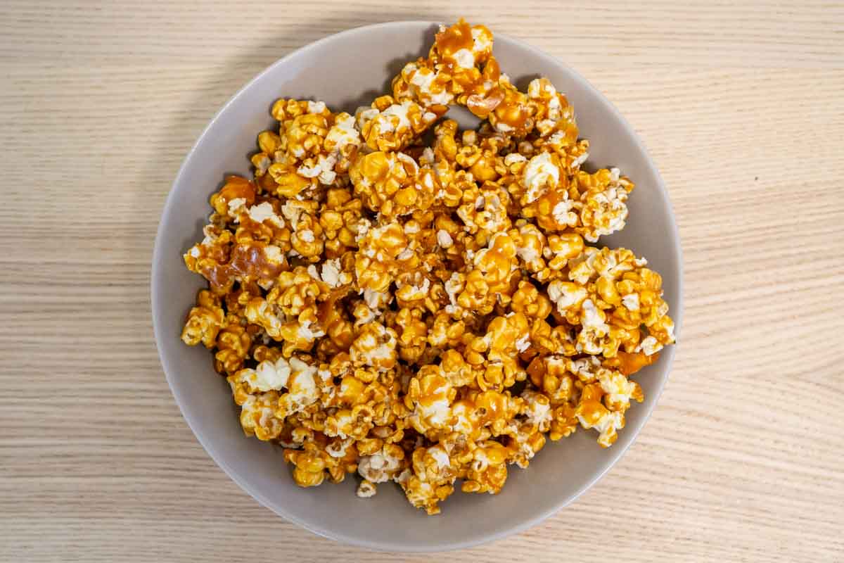 Caramel Popcorn Without Corn Syrup