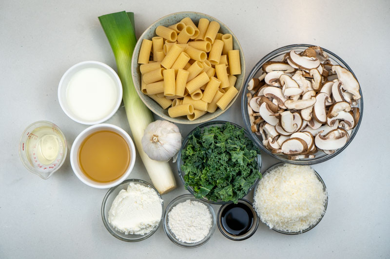 Ingredients for this pasta bake