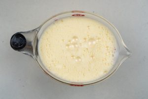 Strained custard