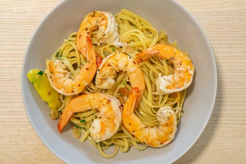 Shrimp Scampi Without Wine
