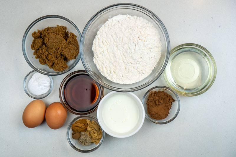 Ingredients for this cake