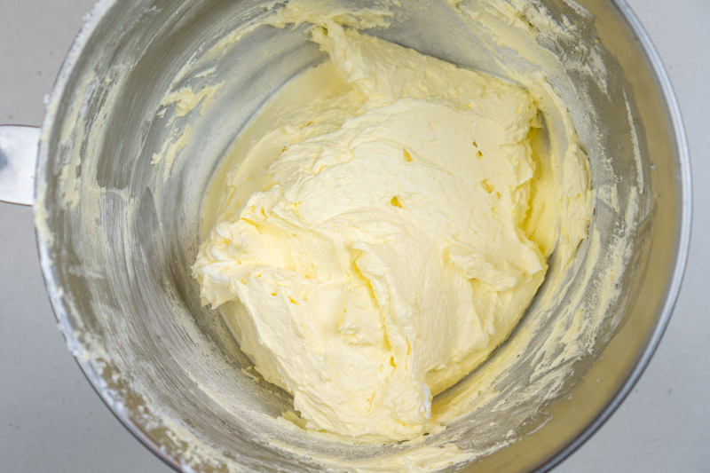 Incorporating the butter