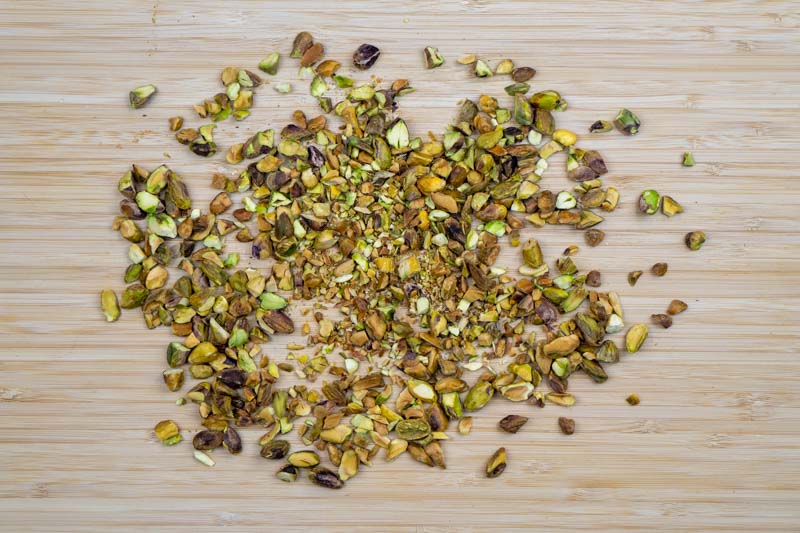 Chopped pistachios