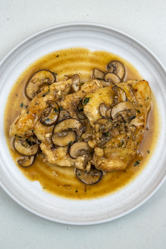 Chicken Marsala (No Marsala Wine!)