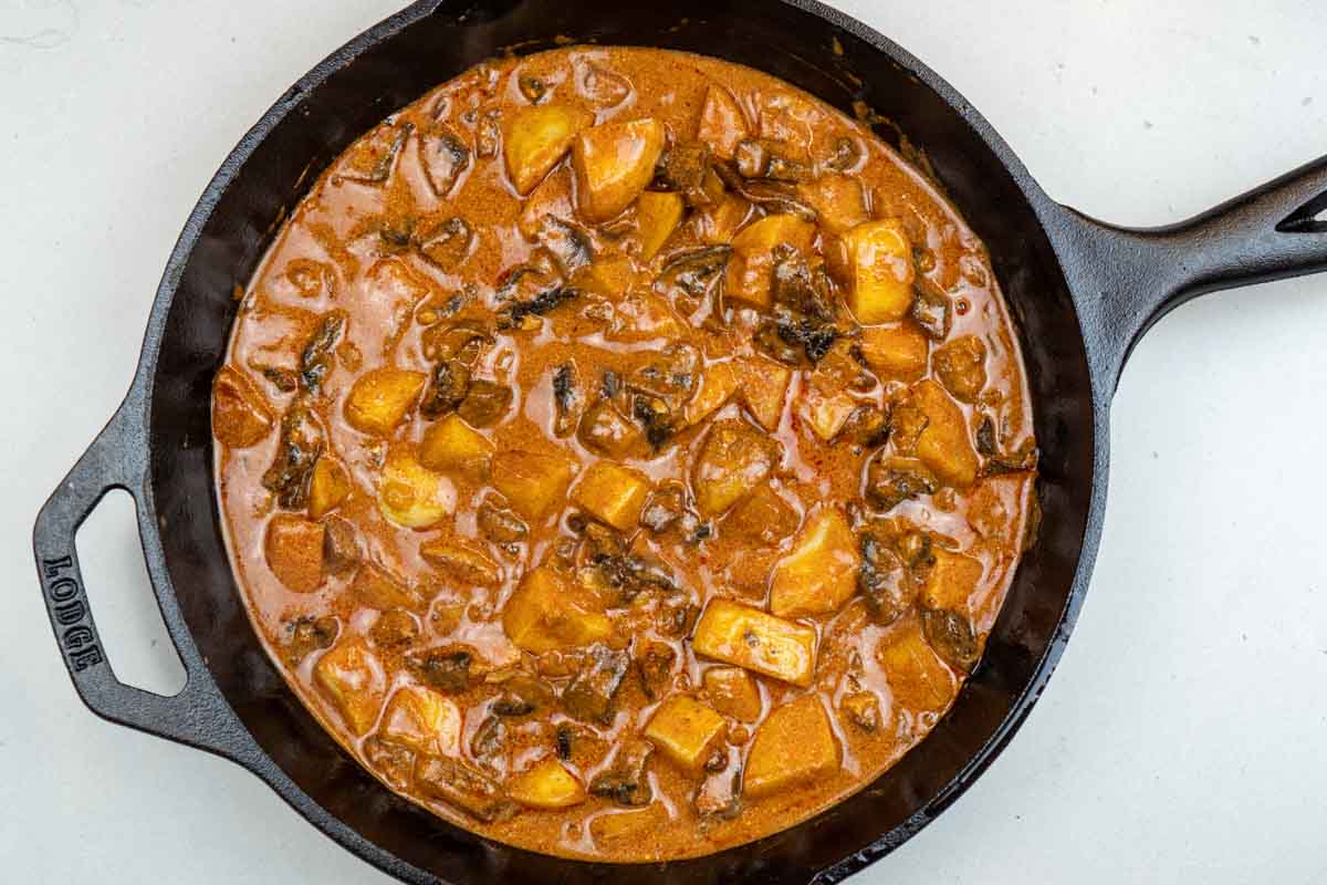 Mushroom & Potato Paprikash