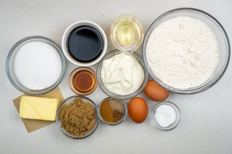 Ingredients for this cake