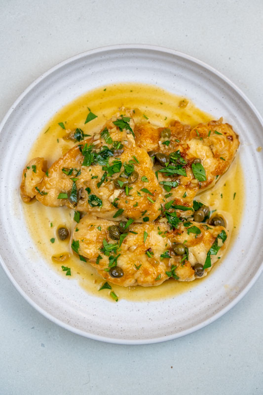 Chicken Piccata (No Wine!)