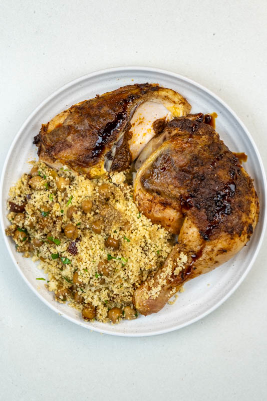 Chicken with Couscous & Chickpeas