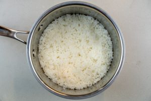 Cooked rice