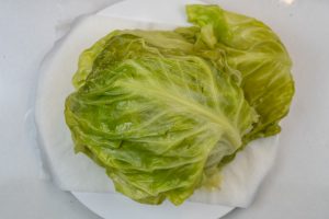 Cooling the cabbage