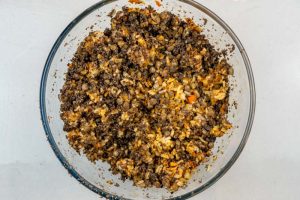 Mixing in the mushrooms