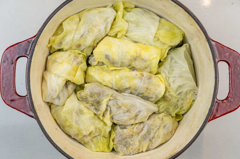 Formed rolls in the dutch oven