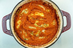 Cooked cabbage rolls