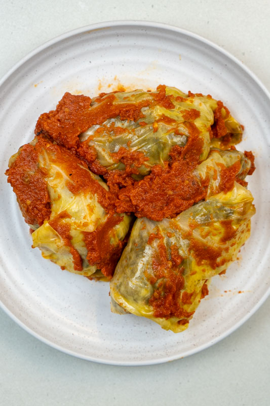 Vegetarian Holubtsi
