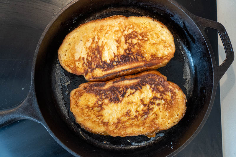 Cooking the bread