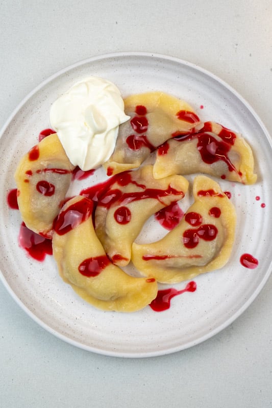 Sour Cherry Vareniki