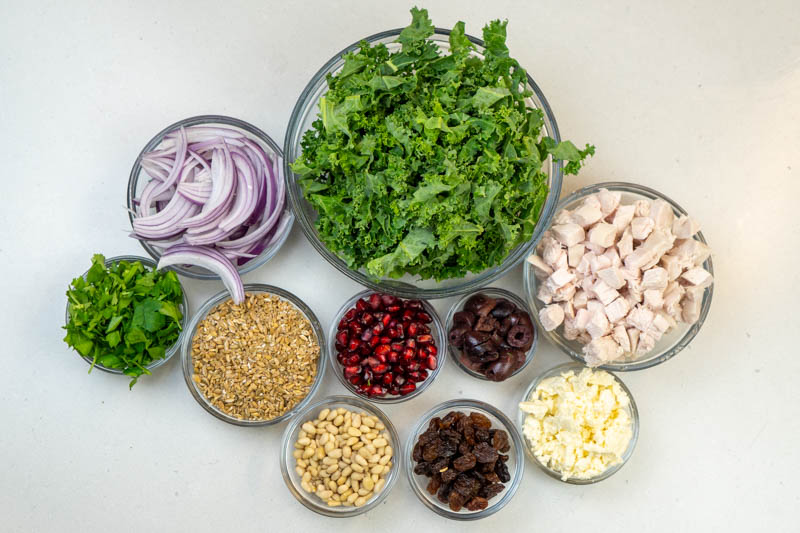 Ingredients for this salad