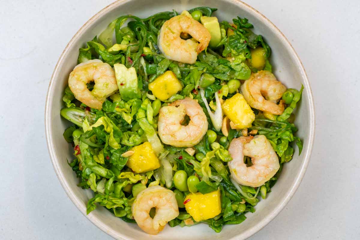 Mango Prawn & Avocado Salad