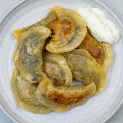 Mushroom & Sauerkraut Pieorgi