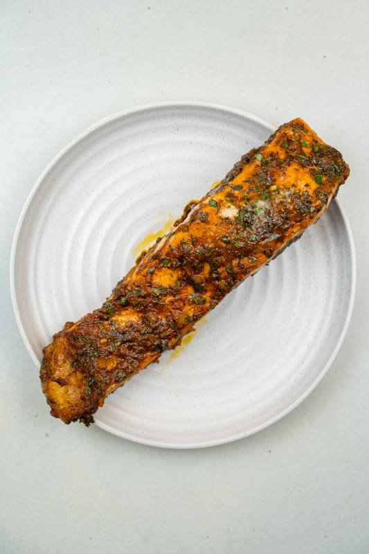 Salmon Fillet with Preserved Lemons