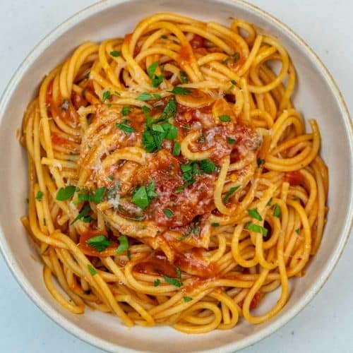 Tomato Anchovy Pasta