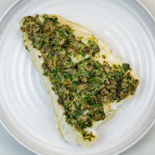 Baked Cod in Foil