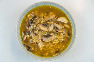 Chicken Mushroom Barley Soup