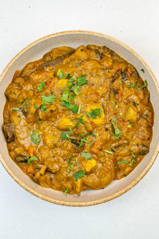 Mushroom Curry (No Coconut Milk!)