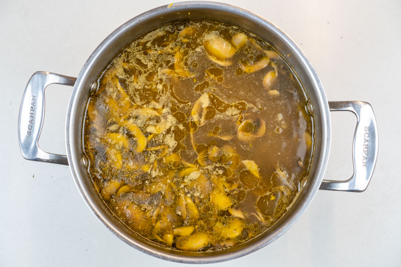 Simmered soup